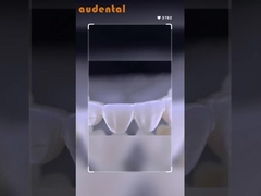 HT Màu trắng 16 màu lỏng Dental Zirconia Block với gói hộp carbon