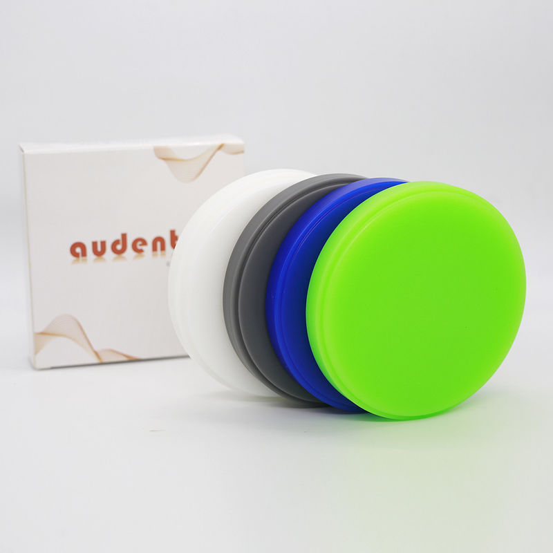 Blue Green White Grey Dental Wax Disc Block cho các đệm và vương miện chính xác và ổn định