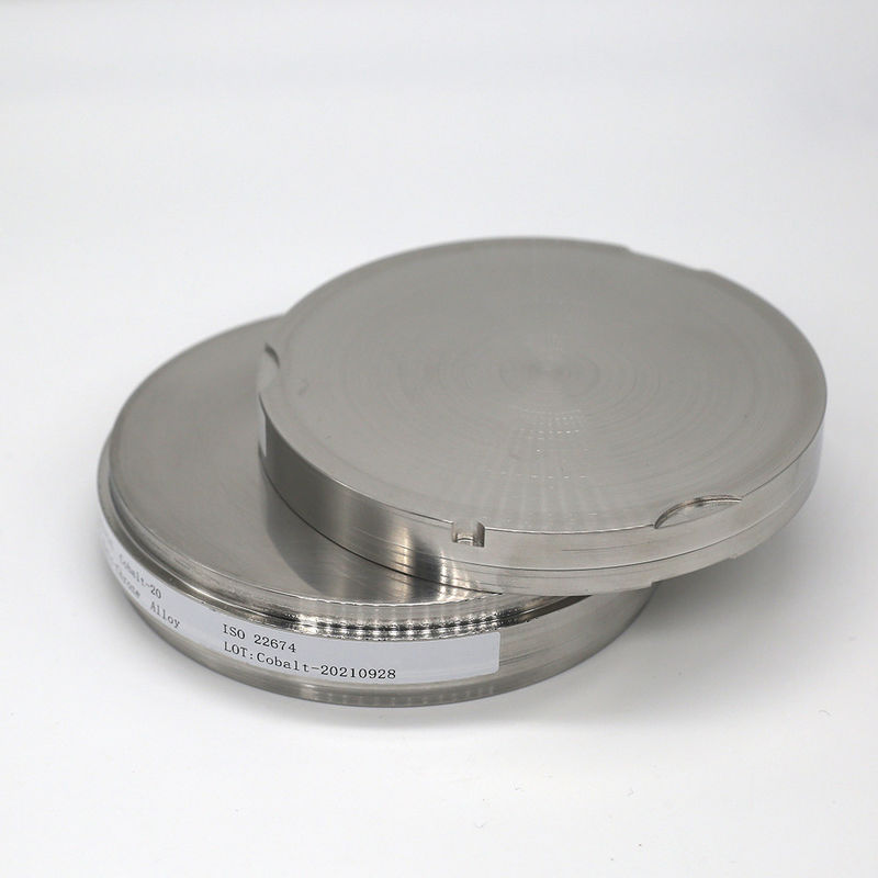 Đĩa kim loại nha khoa 98mm Cobalt Chrome hợp kim khối Cobalt Disc cho phòng thí nghiệm nha khoa