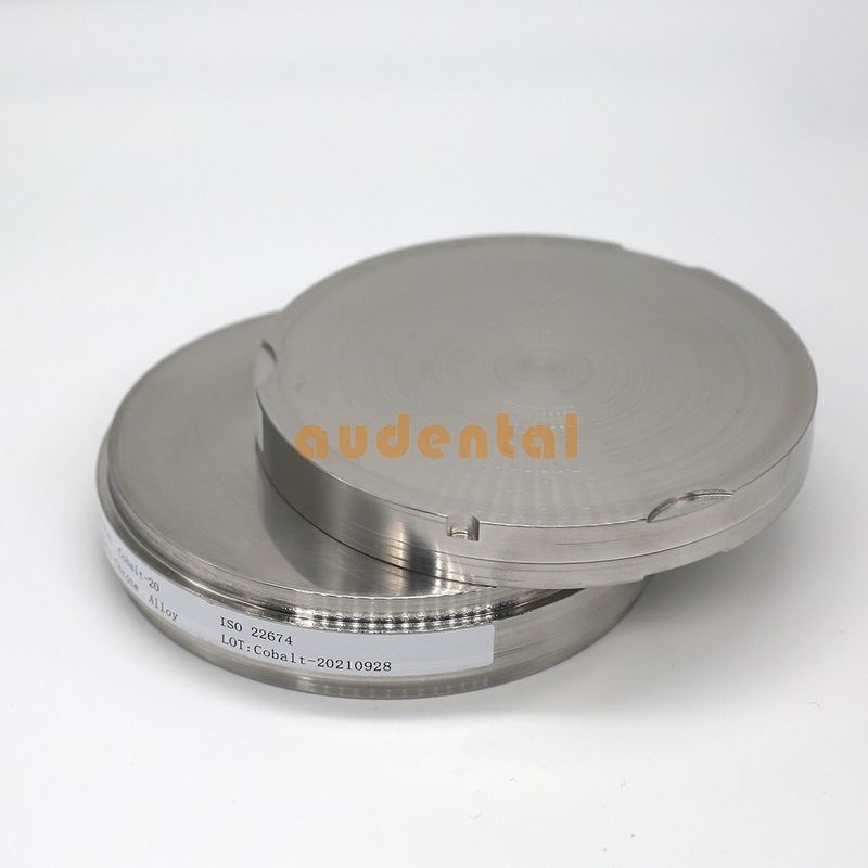 Audental phòng thí nghiệm nha khoa sử dụng 98x12mm mài kim loại Cobalt Chromium Cocr đĩa Cobalt Chrome Chromium đĩa