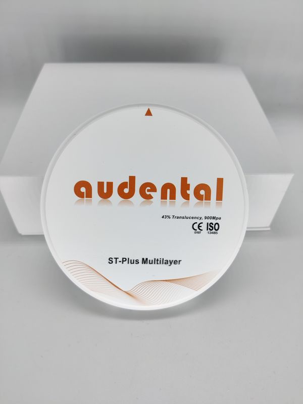 98/95/92mm Super Translucency Plus Multilayer Zirconia Discs cho hệ thống xay kỹ thuật số răng mở
