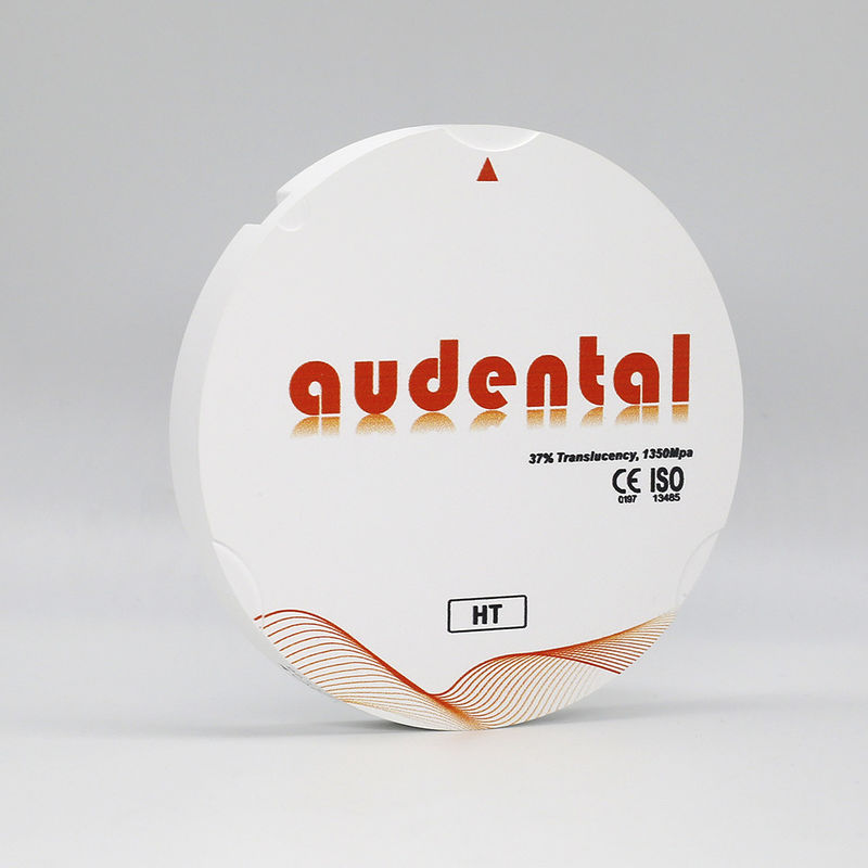 Audental HT đĩa Zirconia trắng cho nha khoa 98/95/92mm OEM / ODM Dental Supplier