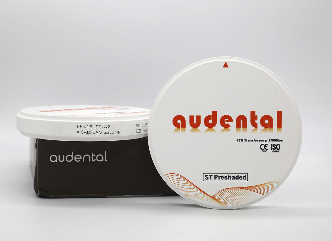 Vương miện và cầu hoàn chỉnh Pre-shaded Zirconia Block Zirconia và Roland Weiland Nguồn gốc Yena Audental