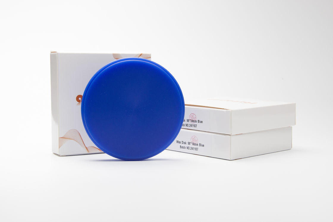 Độ chính xác cao và độ chính xác phù hợp Biên giới răng sáp đĩa khối trong xanh lá cây xanh trắng và xám Audental