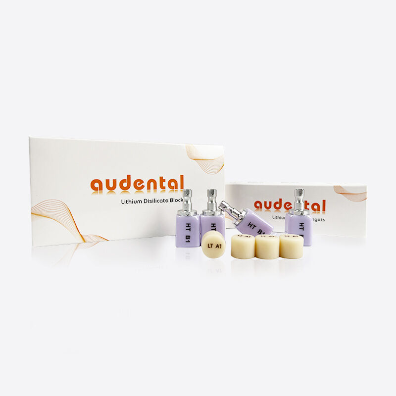 Kính nha khoa Vật liệu lithium disilicate gốm cung cấp độ bền và hiệu suất thẩm mỹ cho công việc nha khoa phía trước
