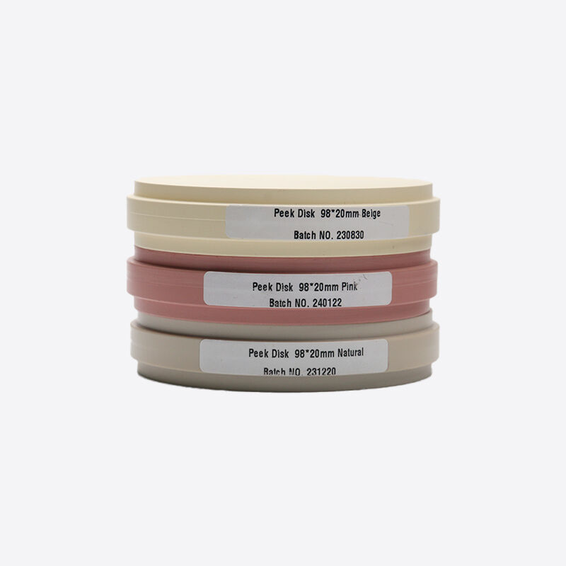 Khối PMMA nha khoa được thiết kế cho máy phay CAD CAM nha khoa mở bao gồm các hệ thống Roland, Sirona, Vhf và Imes Icore