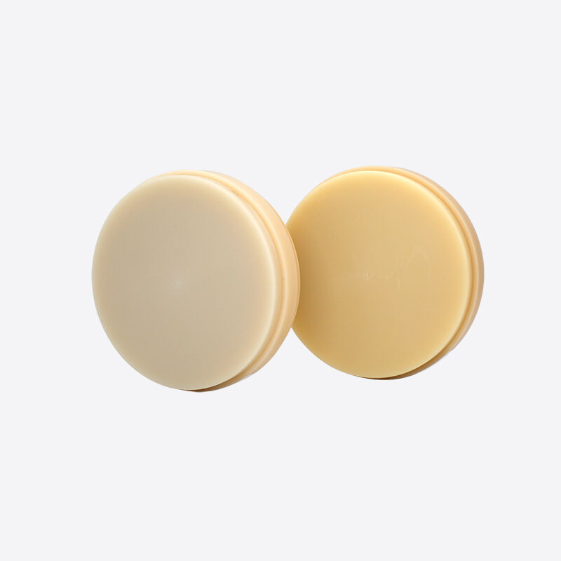 Dental Lab Milling Material Pink-A2 PMMA Block cho răng giả đầy đủ 98mm/95mm Kích thước và hình dạng