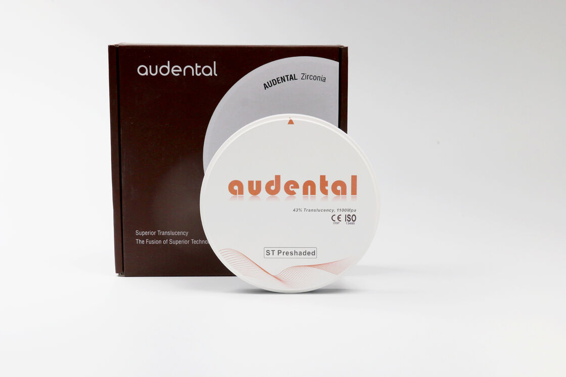 Bảng Zirconia Pre Shaded cung cấp độ chính xác màu sắc đồng nhất và độ mờ cao cho việc phục hồi răng trông tự nhiên