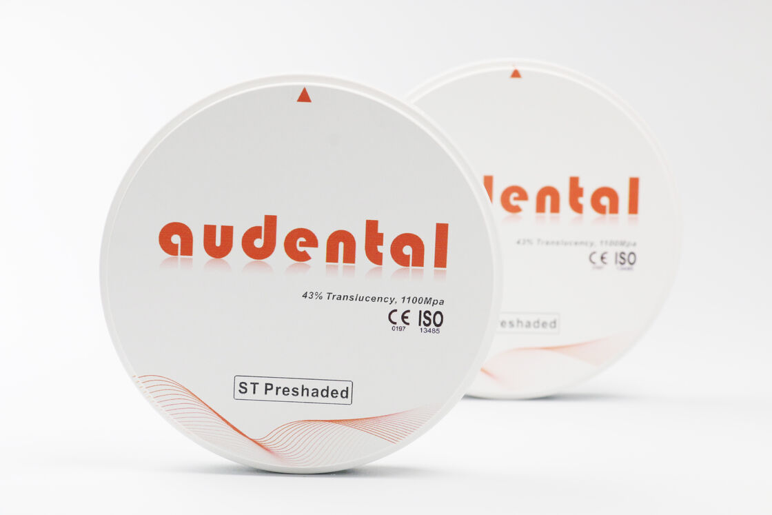 Bảng Zirconia Pre Shaded cung cấp độ chính xác màu sắc đồng nhất và độ mờ cao cho việc phục hồi răng trông tự nhiên