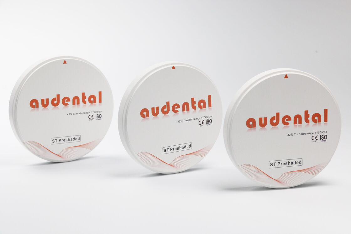 Bảng Zirconia Pre Shaded cung cấp độ chính xác màu sắc đồng nhất và độ mờ cao cho việc phục hồi răng trông tự nhiên