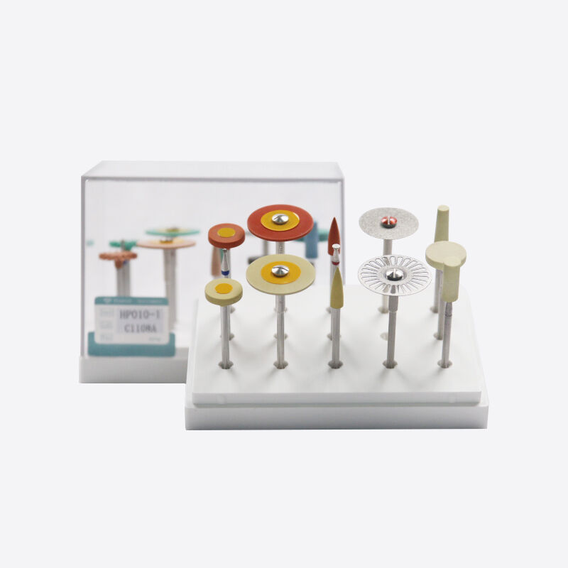 Zirconia Polishing Bur chuyên nghiệp dụng cụ nha khoa kim cương để đánh bóng zirconia pmma sáp với chứng nhận ce và năm