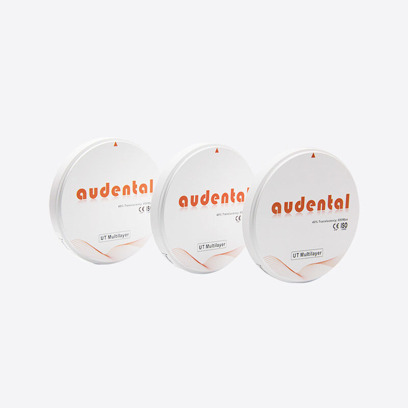 Bảng Zirconia đa lớp có độ bền uốn cong cao và độ mờ cho việc phục hồi răng tự nhiên