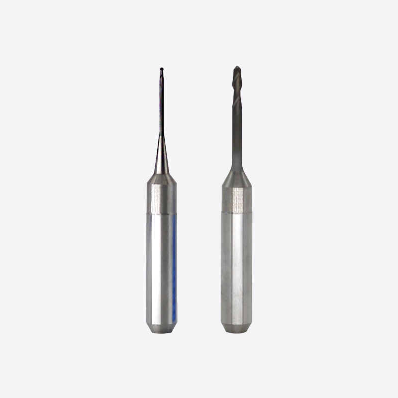 Máy xay Zirconia Bur kim cương phủ công cụ mài tối ưu hóa cho mài ceramics thủy tinh zirconia PMMA và sáp với bề mặt hoàn thiện