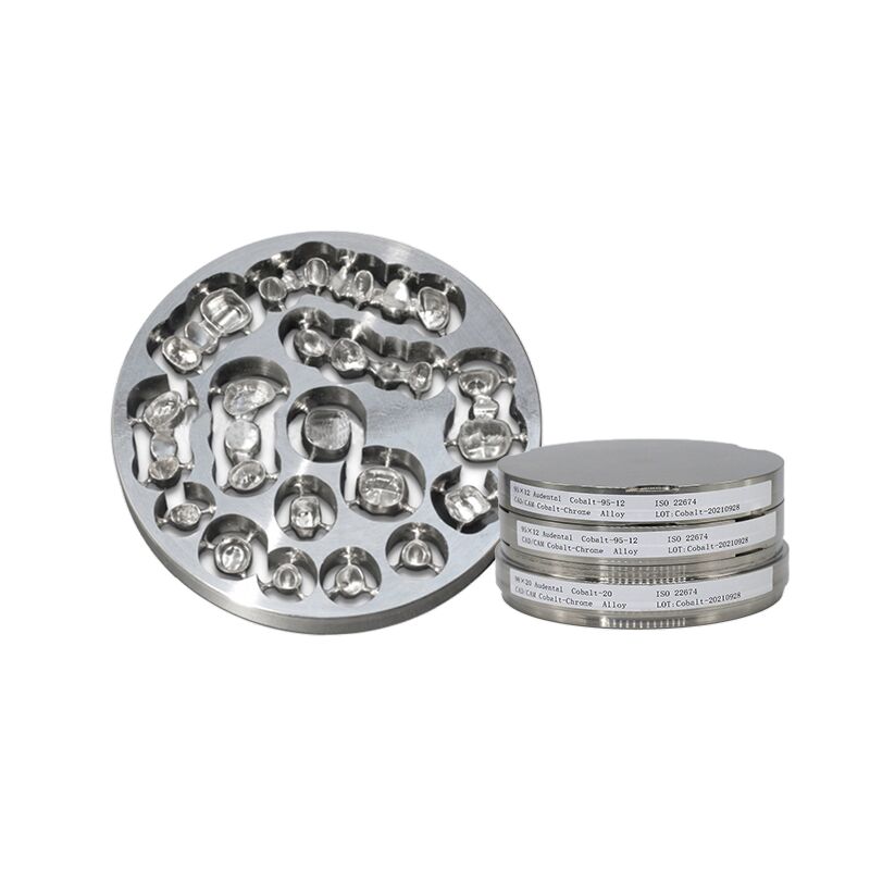 Hợp kim đĩa Cobalt Chrome cho phục hình răng, cung cấp khả năng chống ăn mòn, độ bền cao và tương thích sinh học