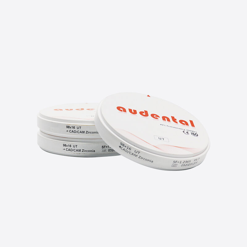 Dental Zirconia Block High Purity Composition với ZrO2 HfO2 Y2O3 cho hiệu suất sintering và độ bền uốn cong tuyệt vời 1350 MPa