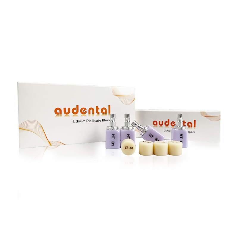 Vật liệu sứ thủy tinh nha khoa Lithium Disilicate được thiết kế cho Veneers, Mão, Inlays, Onlays và Cầu răng 3 đơn vị phía trước