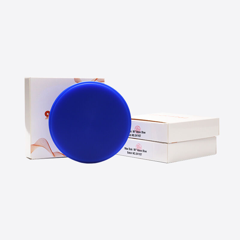 Dental Wax Disc khối sáp ổn định mạnh tương thích với máy xay hệ thống mở cung cấp sạch cháy ra và dễ dàng khắc