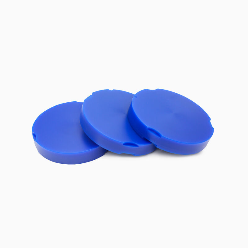 Dental Wax Disc khối sáp ổn định mạnh tương thích với máy xay hệ thống mở cung cấp sạch cháy ra và dễ dàng khắc