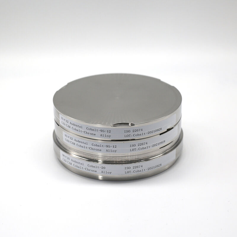 Đĩa hợp kim Cobalt Chrome Block bền cho xay nha khoa cung cấp độ bền kéo cao, khả năng chống ăn mòn và hiệu suất