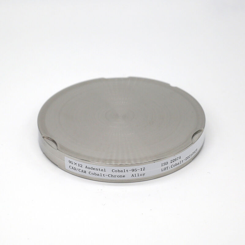 Đĩa hợp kim Cobalt Chrome Block bền cho xay nha khoa cung cấp độ bền kéo cao, khả năng chống ăn mòn và hiệu suất