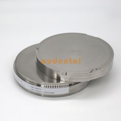 Audental phòng thí nghiệm nha khoa sử dụng 98x12mm mài kim loại Cobalt Chromium Cocr đĩa Cobalt Chrome Chromium đĩa