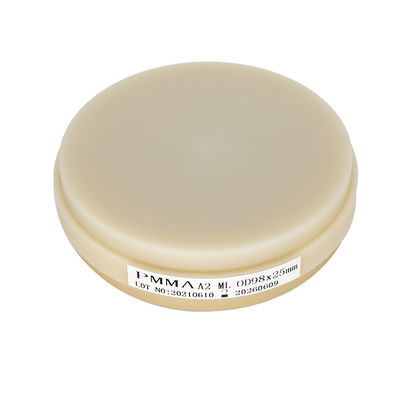 Nha khoa Đa lớp Pmma Đĩa AG Răng giả 98mm / 95mm