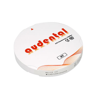 Quanh CAD CAM nha khoa Zirconia Block Trắng Tấm xuyên suốt cao 37%
