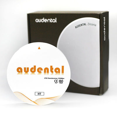 Đĩa Zirconium trắng HT / Khối Độ trong mờ 37% Độ bền 1350Mpa