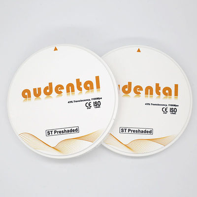 Khối Zirconia ST/DST đã được tạo bóng trước Vita 16 Vật liệu CAD CAM Zirconia ISO