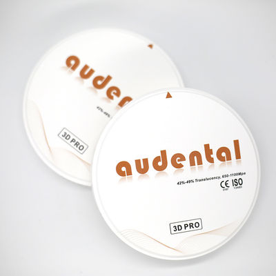 Audental Dental Lab đa lớp Zirconia Block 3d Pro Đối với hệ thống CAD CAM