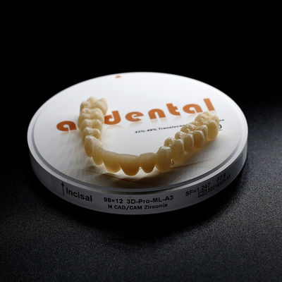 Khối cầu Zirconia nguyên khối nhiều lớp 3D Pro 6 lớp