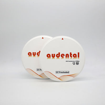 Audental Excellent Translucency ST Pre-shaded Zirconia Block với hệ thống CAD / CAM