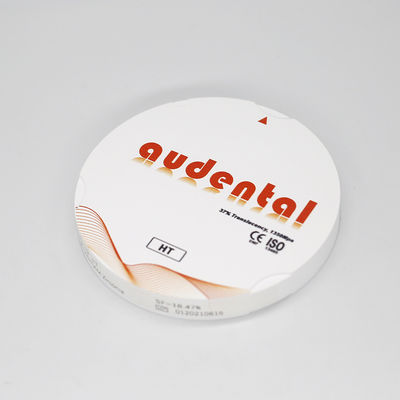 Sức mạnh 1350MPa HT xuyên suốt Bảng Zirconia màu trắng OEM / ODM Có sẵn trong bao bì hộp