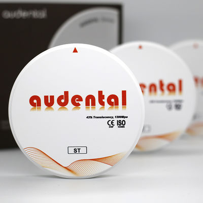 Khối Zirconia Nha Khoa ST/DST Trắng Mịn, Hình Dạng Tùy Chỉnh, Khả Năng OEM/ODM