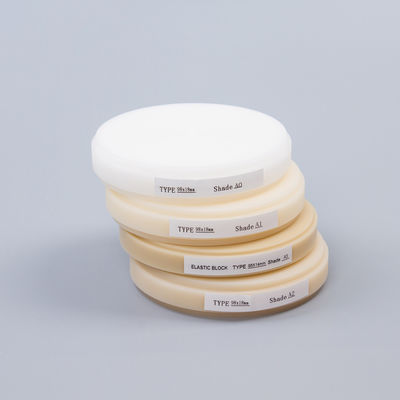 Phòng thí nghiệm nha khoa Audental PMMA Disc Pink Clear Flexible 98mm PMMA Block OEM