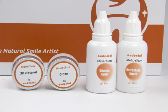 Phòng thí nghiệm nha khoa Đốm và Glaze Circonia vương miện Ceramic Glaze Powder paste Glaze paste