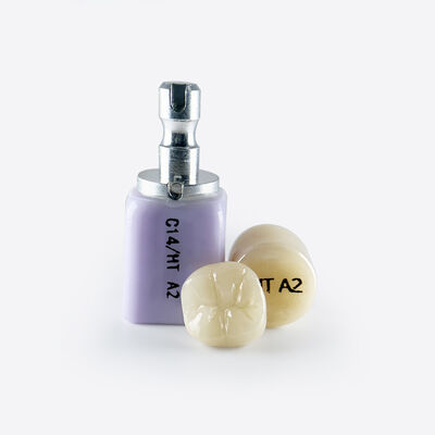 Vật liệu sứ thủy tinh nha khoa Lithium Disilicate được thiết kế cho Veneers, Mão, Inlays, Onlays và Cầu răng 3 đơn vị phía trước